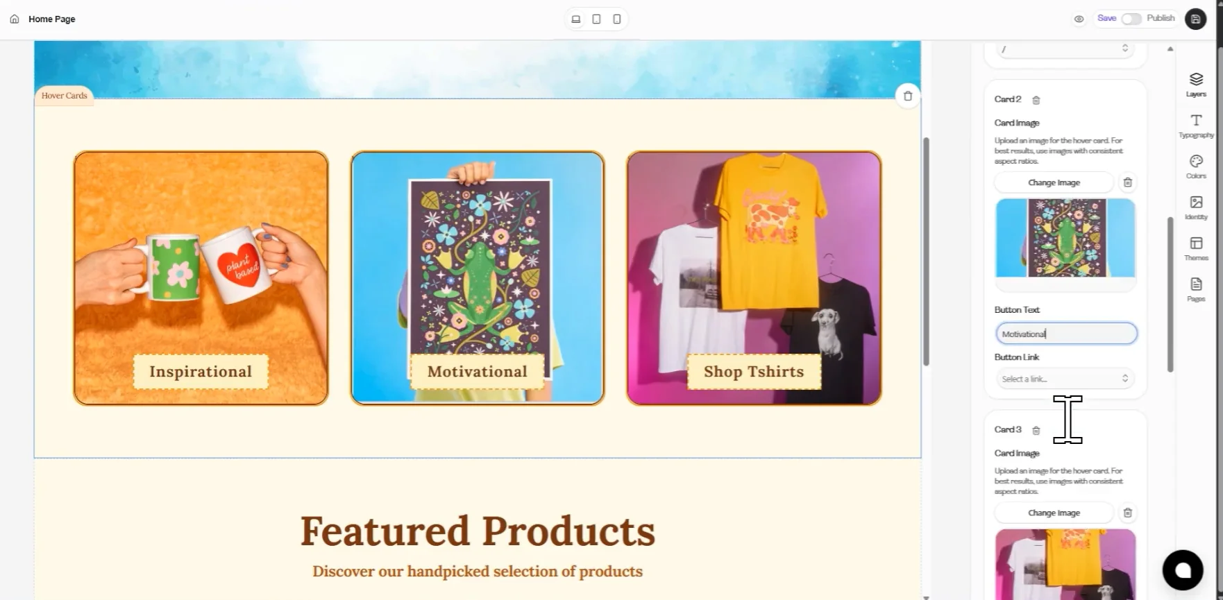 Hover cards
