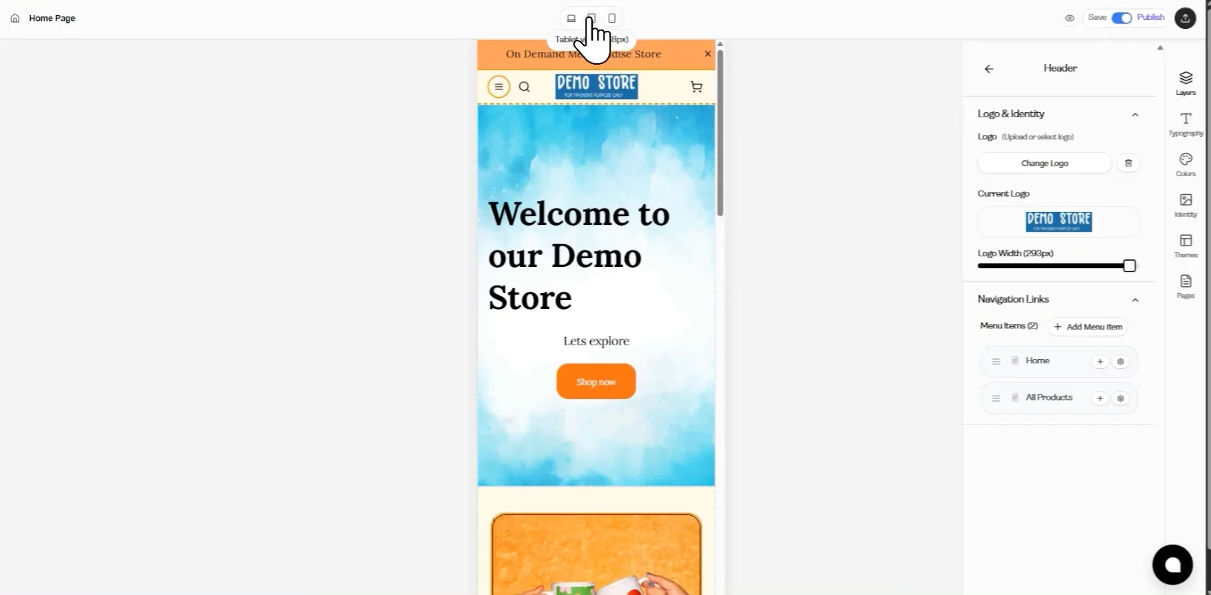 Preview Your Store on Different Devices