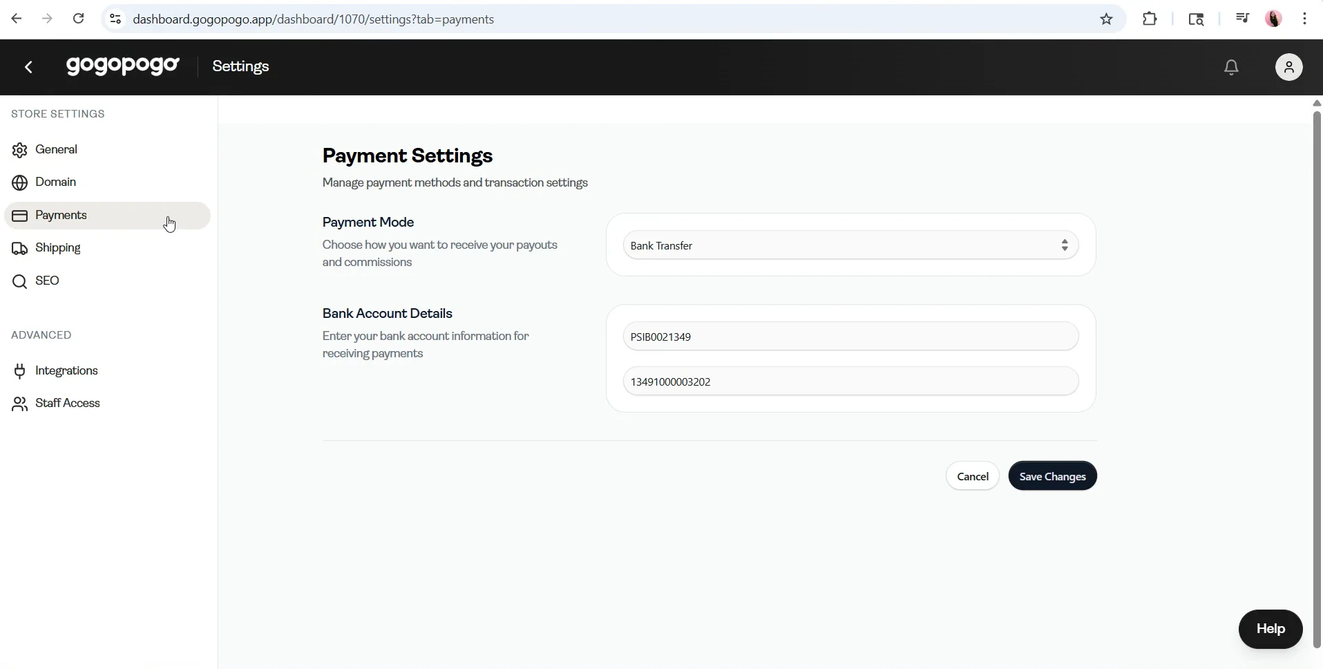 payment