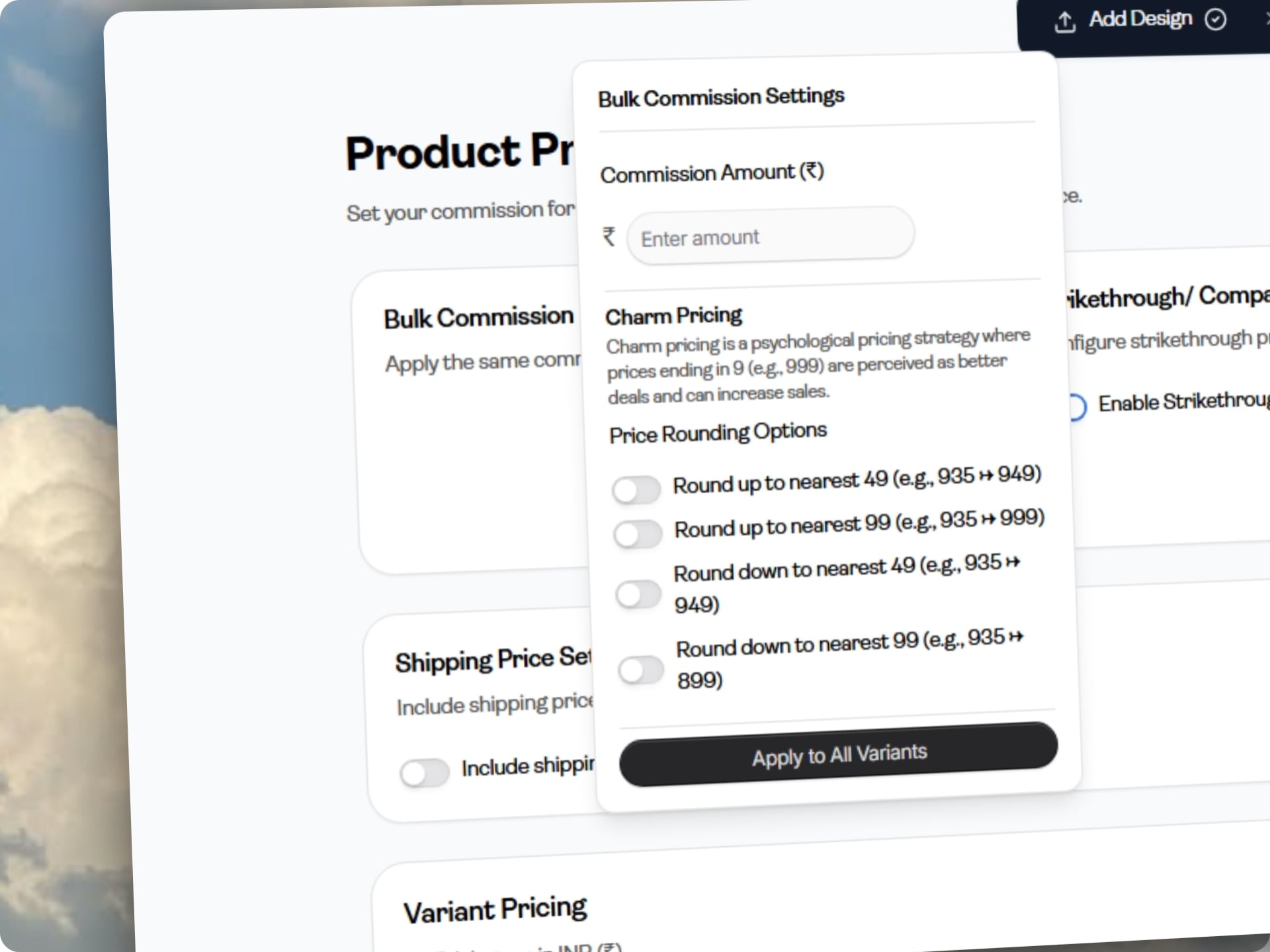 bulk pricing